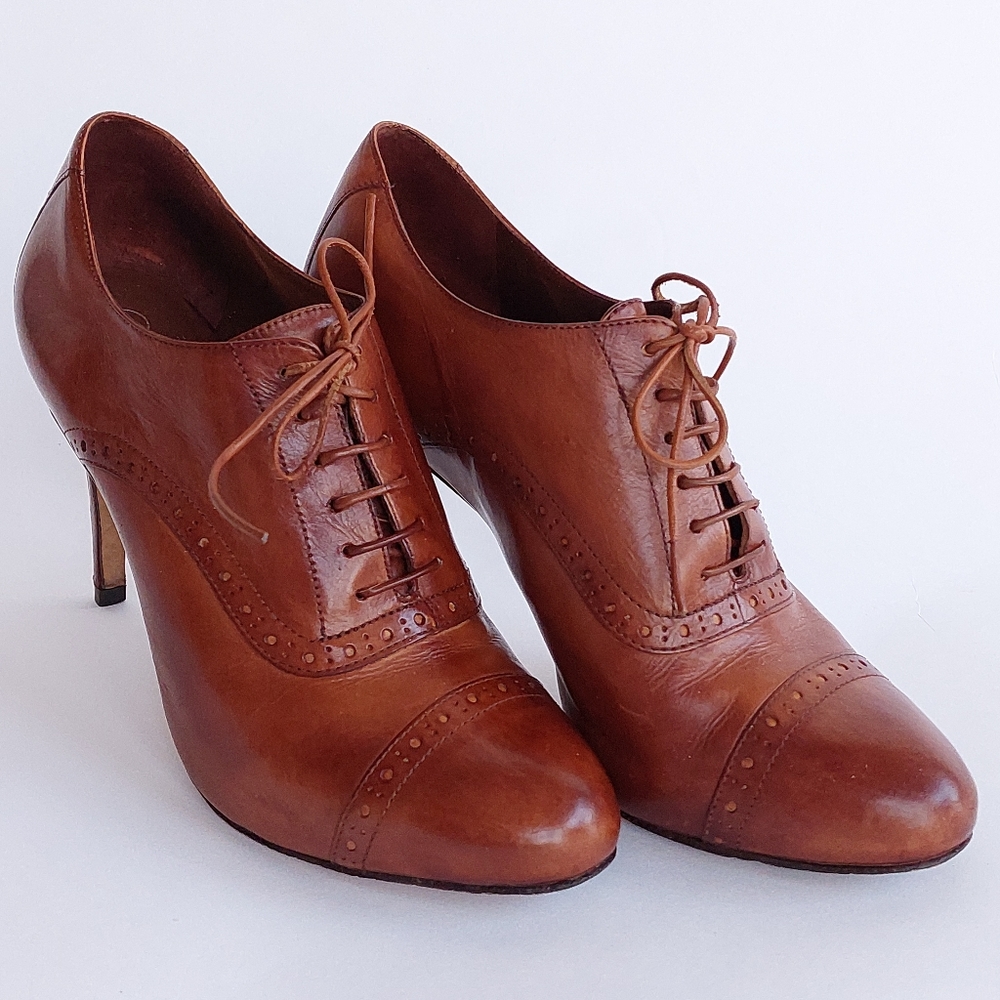 🪡Cole Haan Nike Air Violet Oxford Ankle Boot